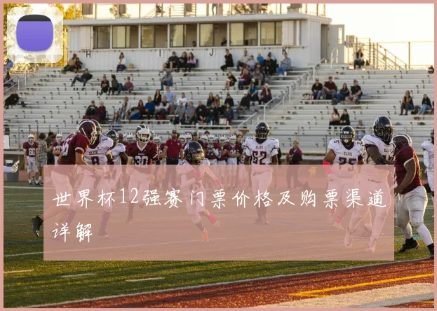 世界杯12强赛门票价格及购票渠道详解